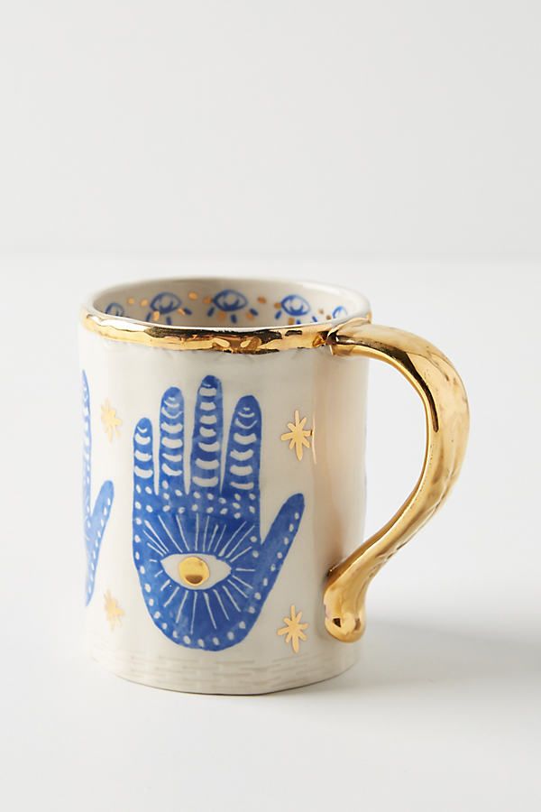Insight Mug By Anthropologie in Blue Size MUG/CUP | Anthropologie (US)