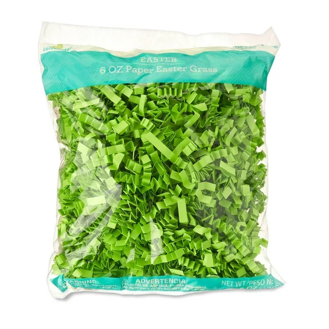 Easter Lime Paper Shred, 6 oz, by Way To Celebrate | Walmart (US)