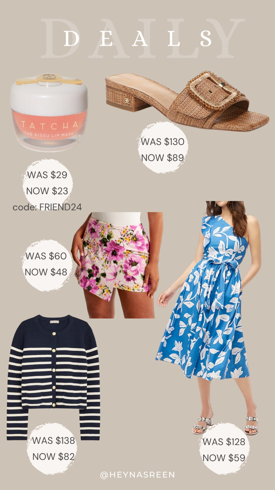Daily deals on Tatcha lip mask, Sam Edelman sandals, Abercrombie skirt, J.Crew lady jacket, J.Crew Factory dress 

#LTKSaleAlert