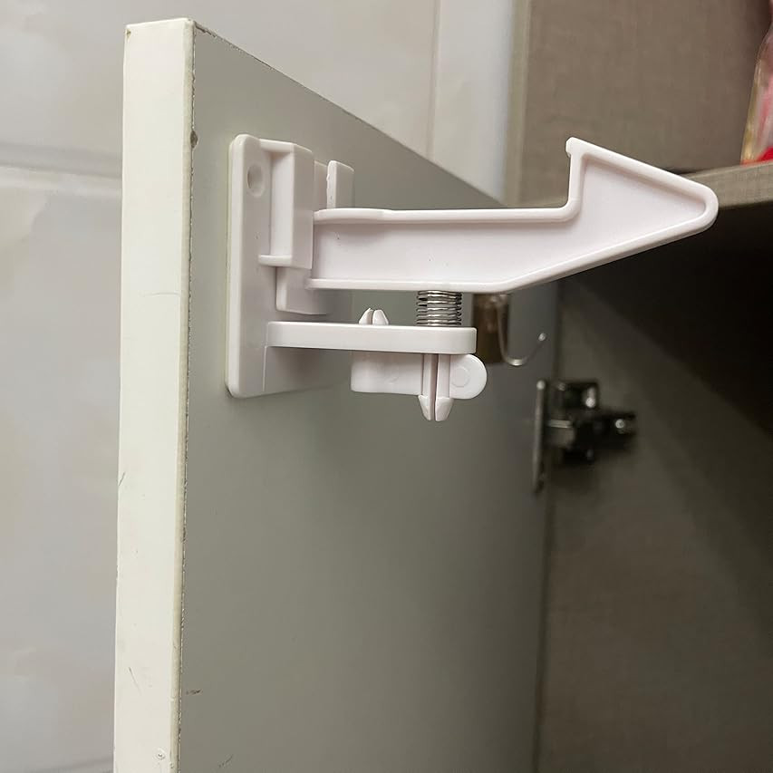 Inaya Flexible Cabinet Locks for Babies, Child Safety Latches (12 Pack), Baby Proof Cabinet Locks, D | Amazon (US)