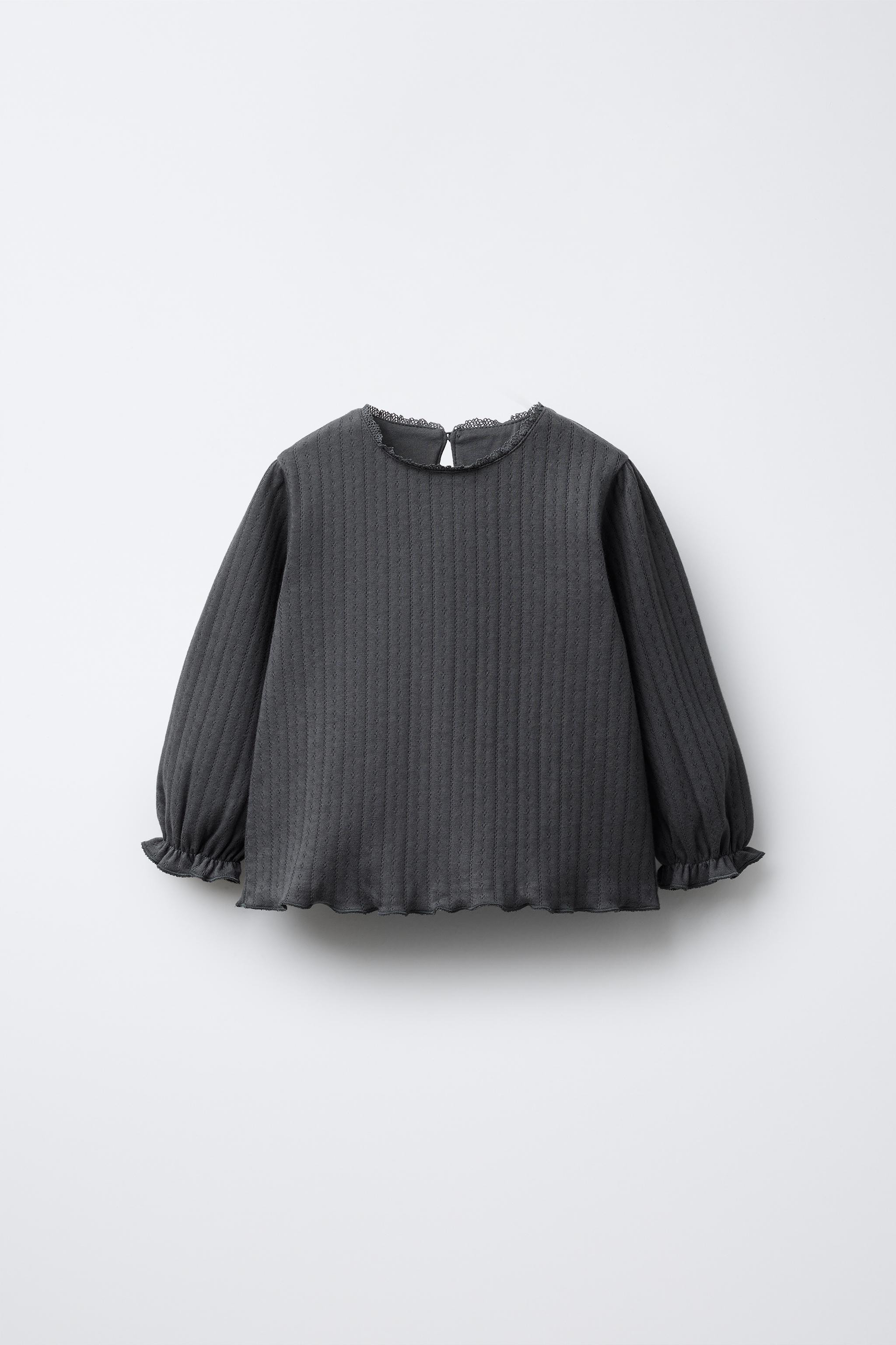 POINTELLE LACE TOP | Zara US