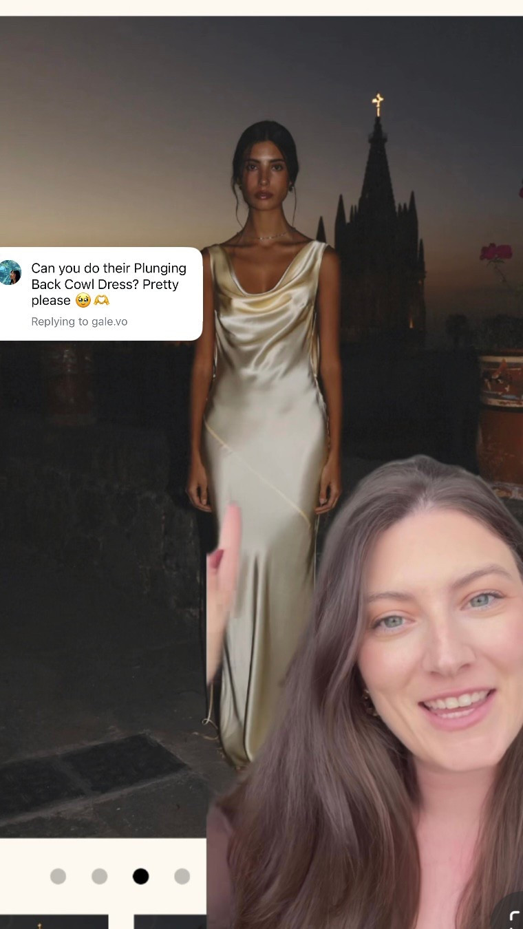 How to make the mirror palais cowl neck dress