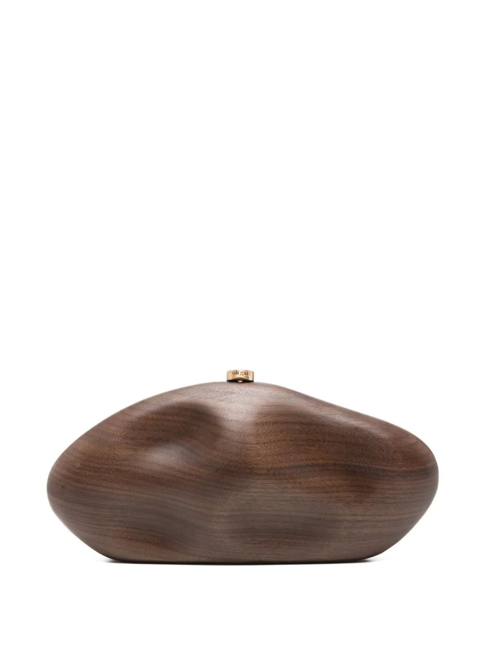 Cult Gaia Caldera clutch - Brown | Farfetch Global