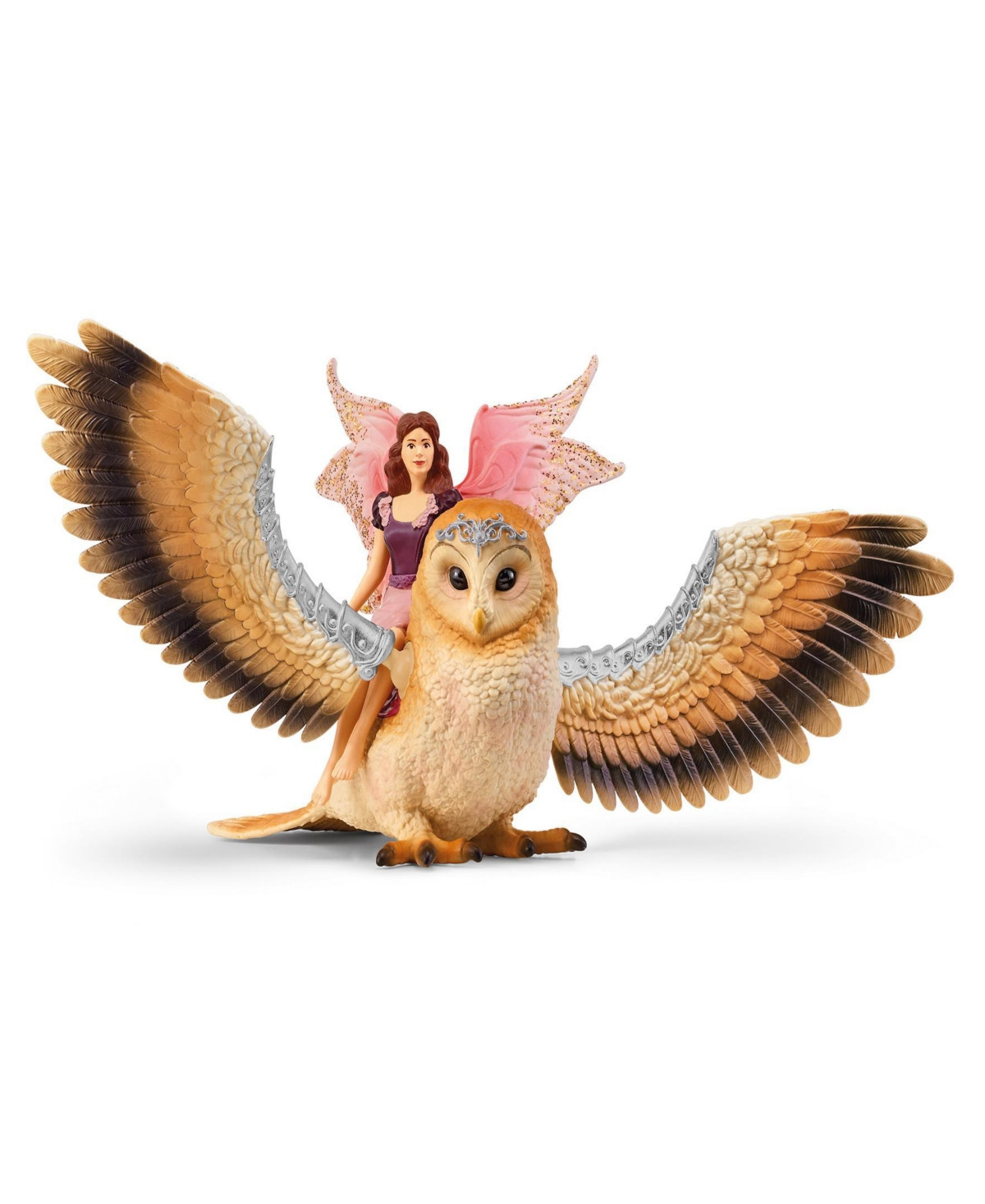 Schleich Bayala Fairy In Flight On Glam-Owl Playset - Multi | Macy's