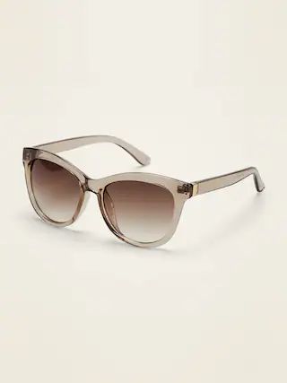 Round Cat-Eye Sunglasses for Women | Old Navy (US)
