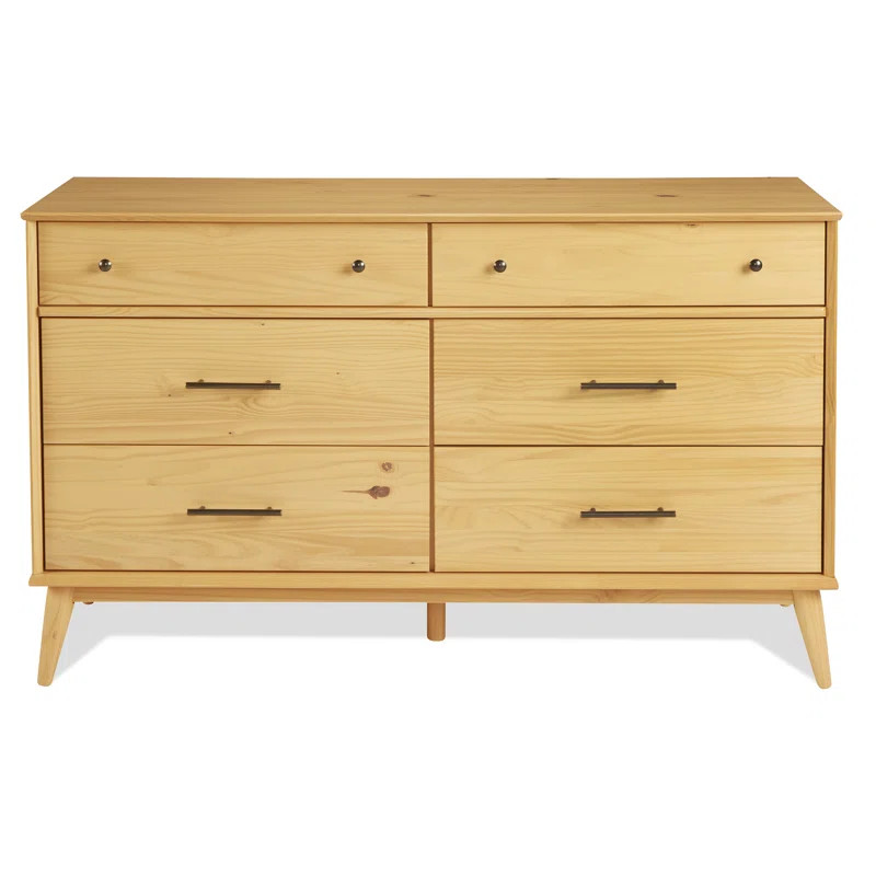 Hudsyn 6-drawer double chest of drawers | Wayfair North America