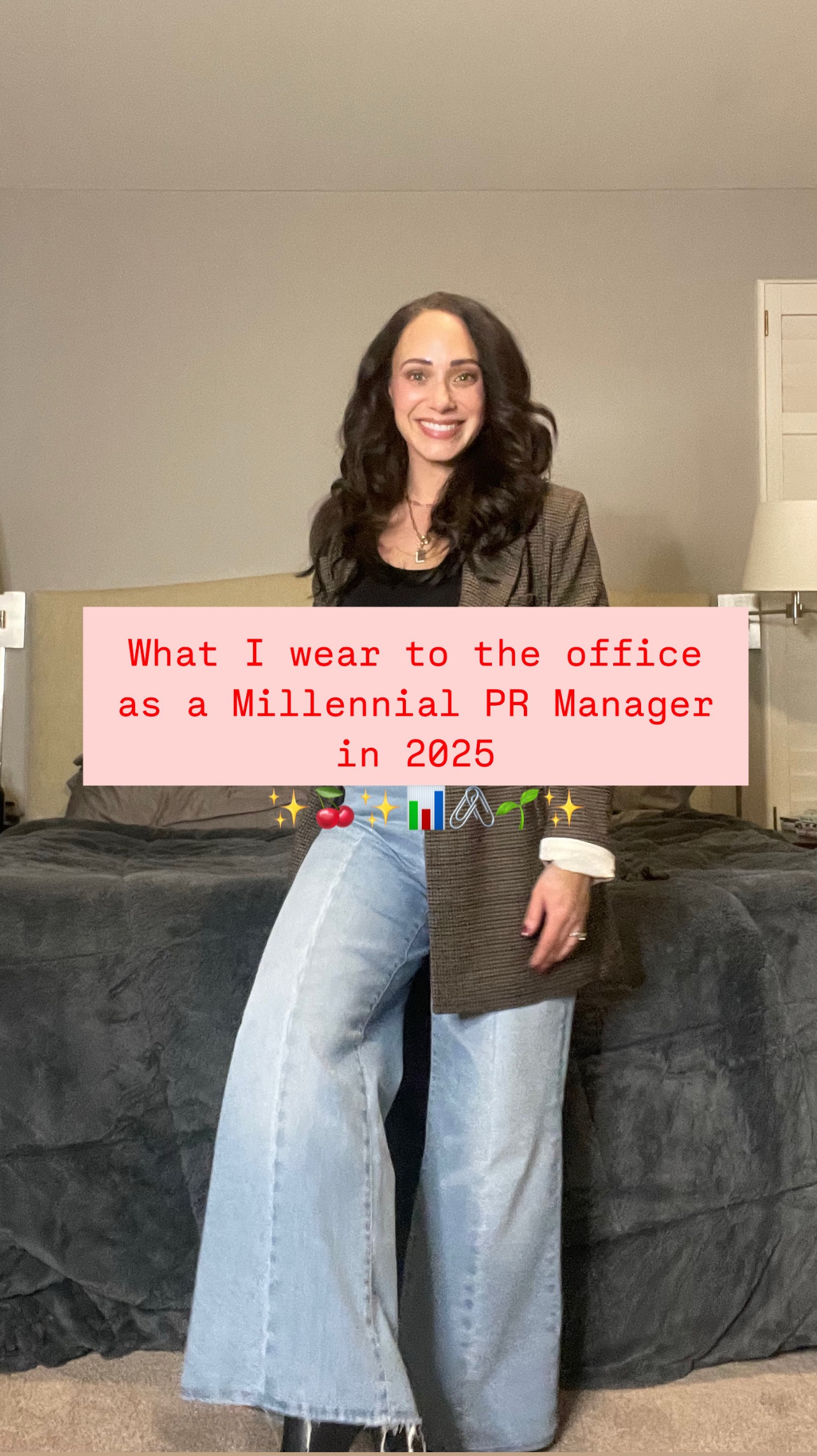 Workwear office outfit with my fav high rise wide leg jeans!

#LTKOver40 #LTKMidsize #LTKWorkwear