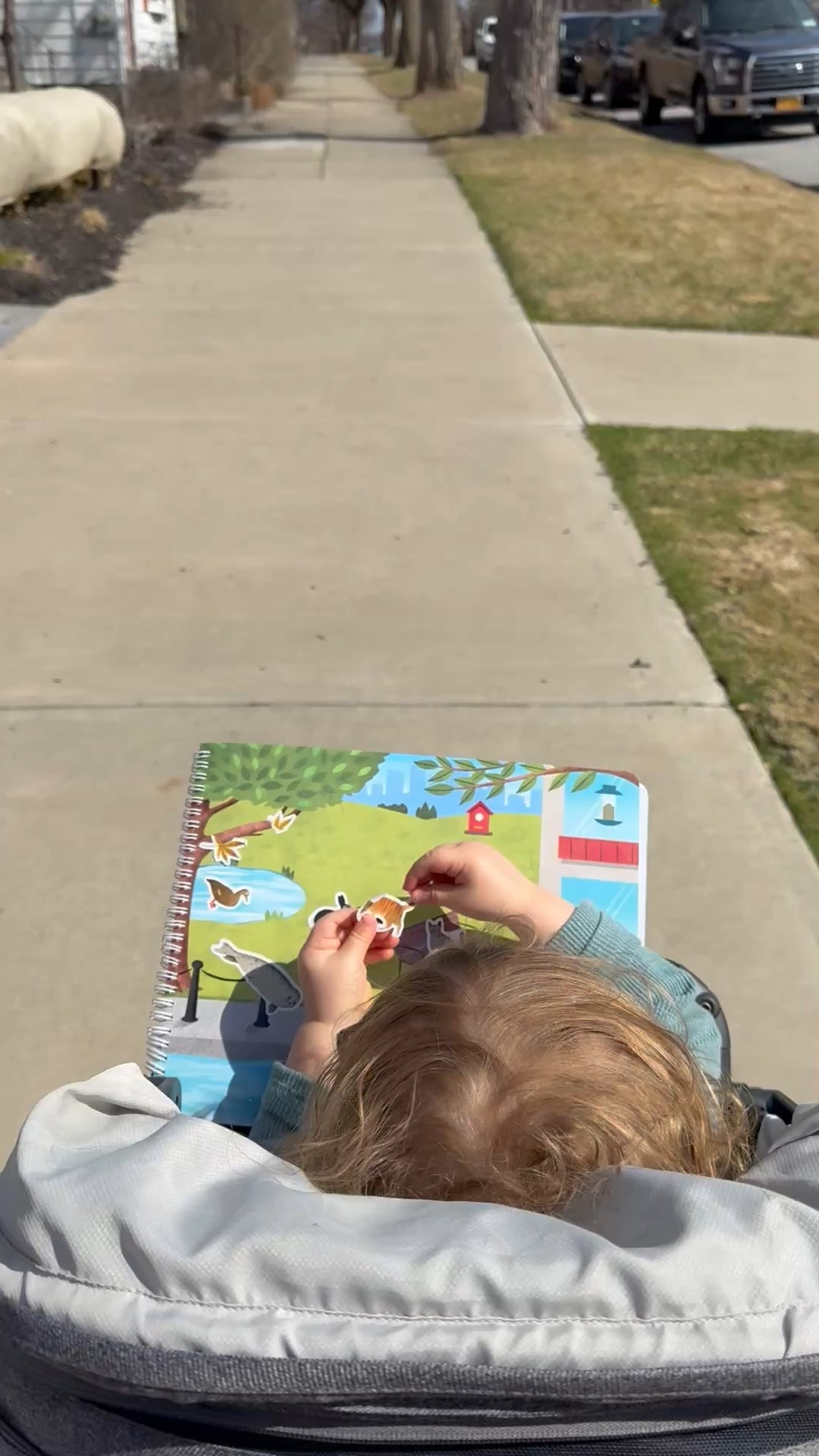 Seriously the BEST distraction for outings. Stickers are easy to remove and stick and comes with so many different scenes to play around with, for you little one. 

#LTKTravel #LTKKids #LTKBaby