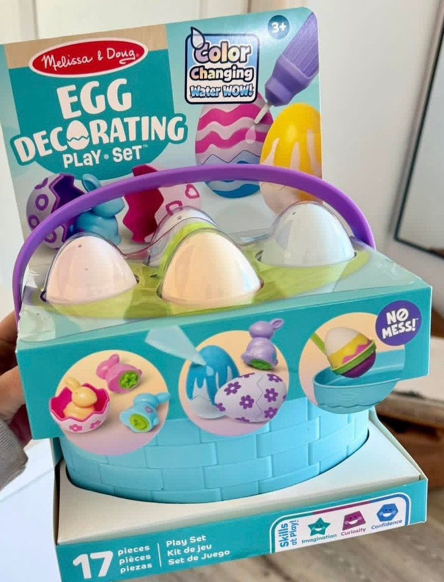 The cutest mess free toddler Easter egg coloring set 😱 Melissa and Doug Easter color wow is SO freakin genius. 🐰🐇
-
Easter toys, Easter sensory activities, toddler toys, sensory toys, sensory bin, mom hacks, mom finds, Melissa and Doug toys, Easter basket, Easter toys, Easter finds, Easter with kids, #easter #easterbunny #eastertoys #easterbasketideas #easterbasketfiller

#LTKSeasonal #LTKmomlife #LTKKids