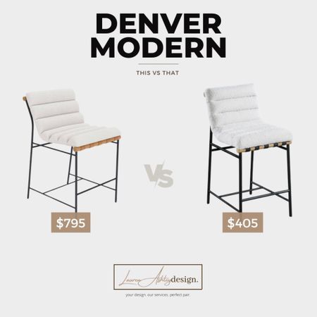 Wayfairs 5 days of deals is happening and we found an amazing dupe for one of the hottest counter stools out right now!! Denver Modern Style  Counter Stool find it half price at Wayfair! 

#LTKsalealert #LTKhome #LTKstyletip