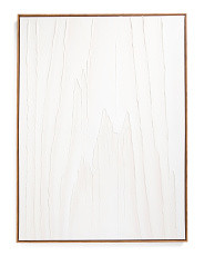 30x40 Plaster Wood Grain Wall Art In Walnut Finish Frame | Home | Marshalls | Marshalls