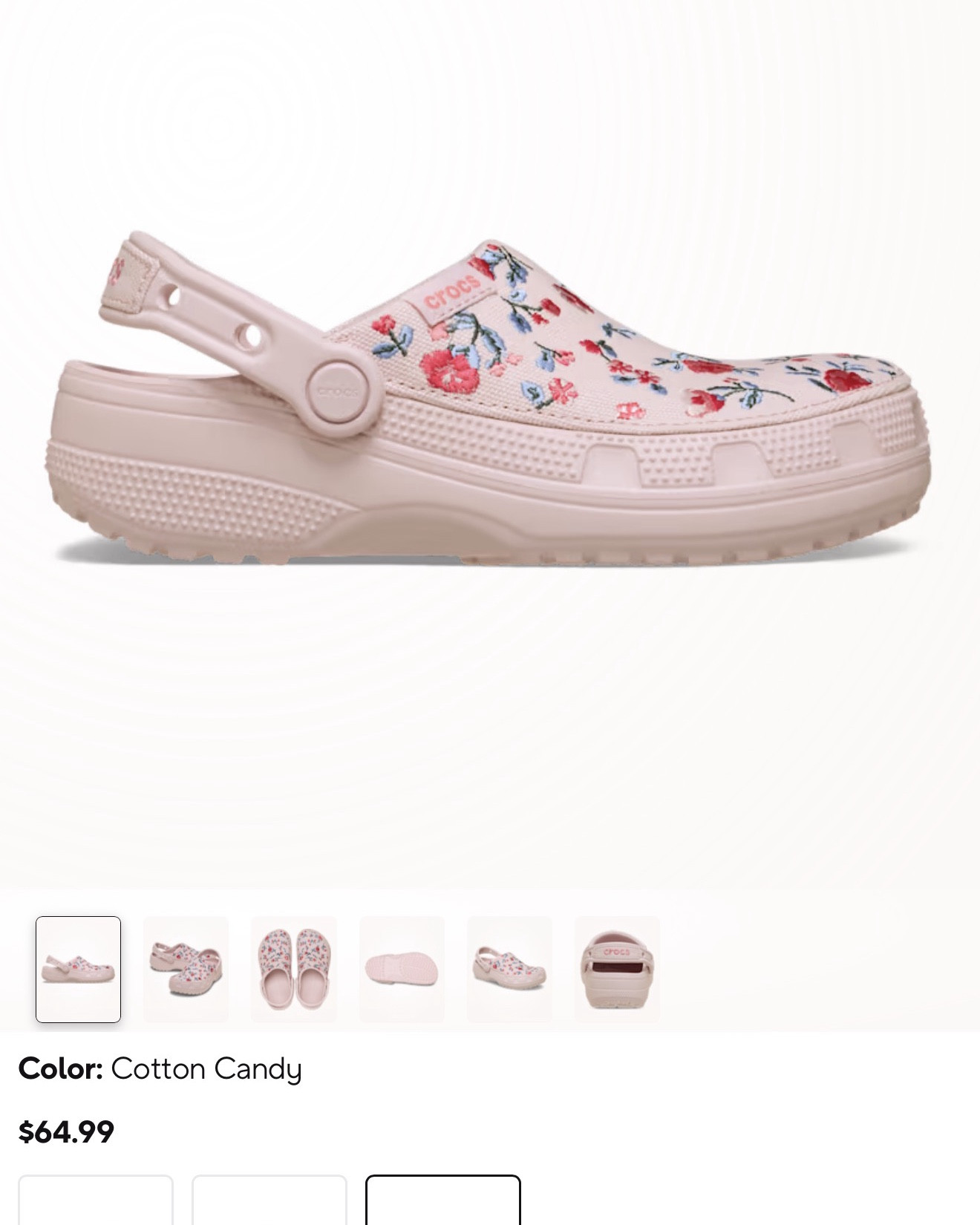 I’m OBSESSED with these Crocs. Definitely just ordered some 👏🏼 15% off your first purchase following the pop up. 

#LTKgrwm #LTKSaleAlert #LTKFindsUnder100