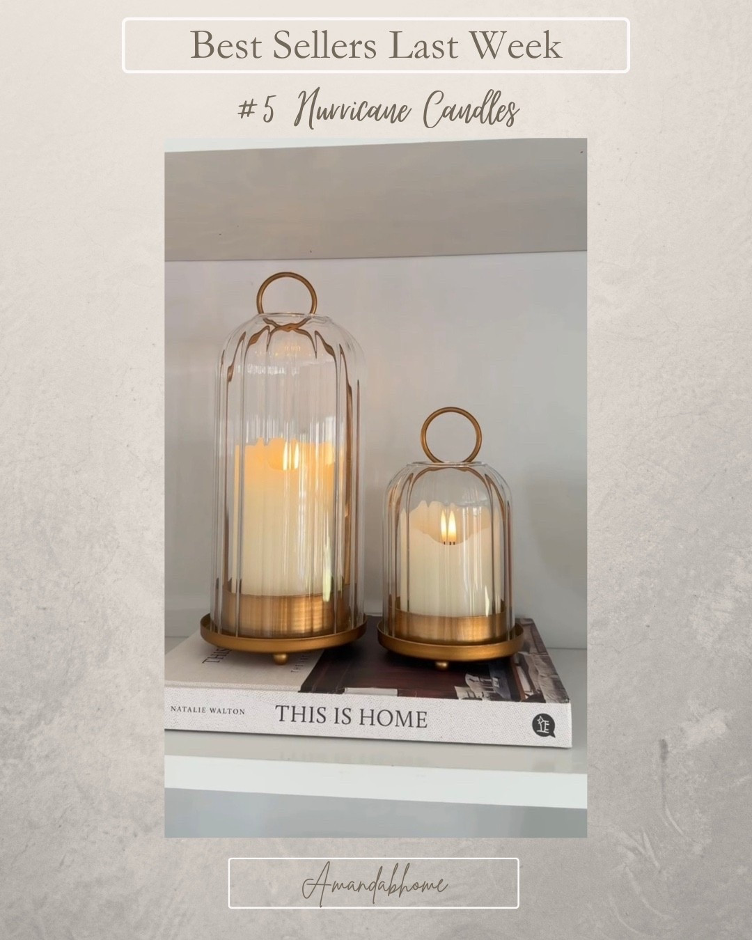 This hurricane candle holders are always a top seller!🤩🙌

#LTKU #LTKSeasonal #LTKHome