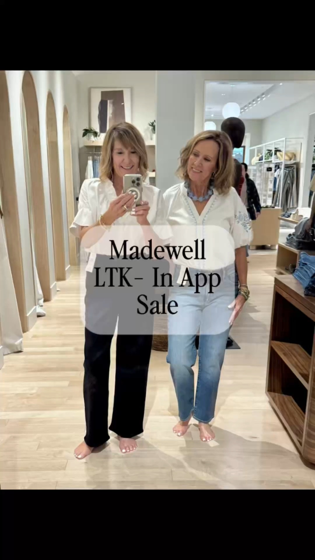 The Madewell and LTK sale is going on now. It’s an in app only sale. Now until August 17th 
It’s the perfect time if you’re thinking of a denim refresh.  Here are some recent pairs we tried on for you.

#LTKxMadewell #LTKgrwm #LTKootd