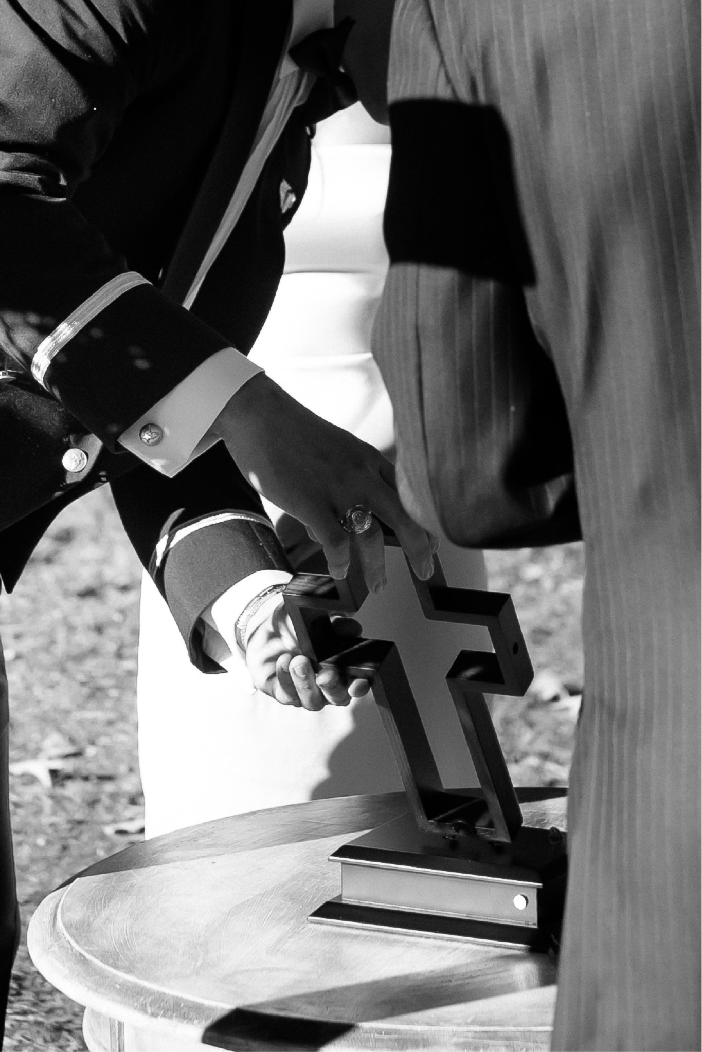 Unity Cross Intimate Christian Wedding