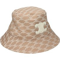 Celine Frauen's Baumwoll-Beige-Hut | Balardi (US & Canada)