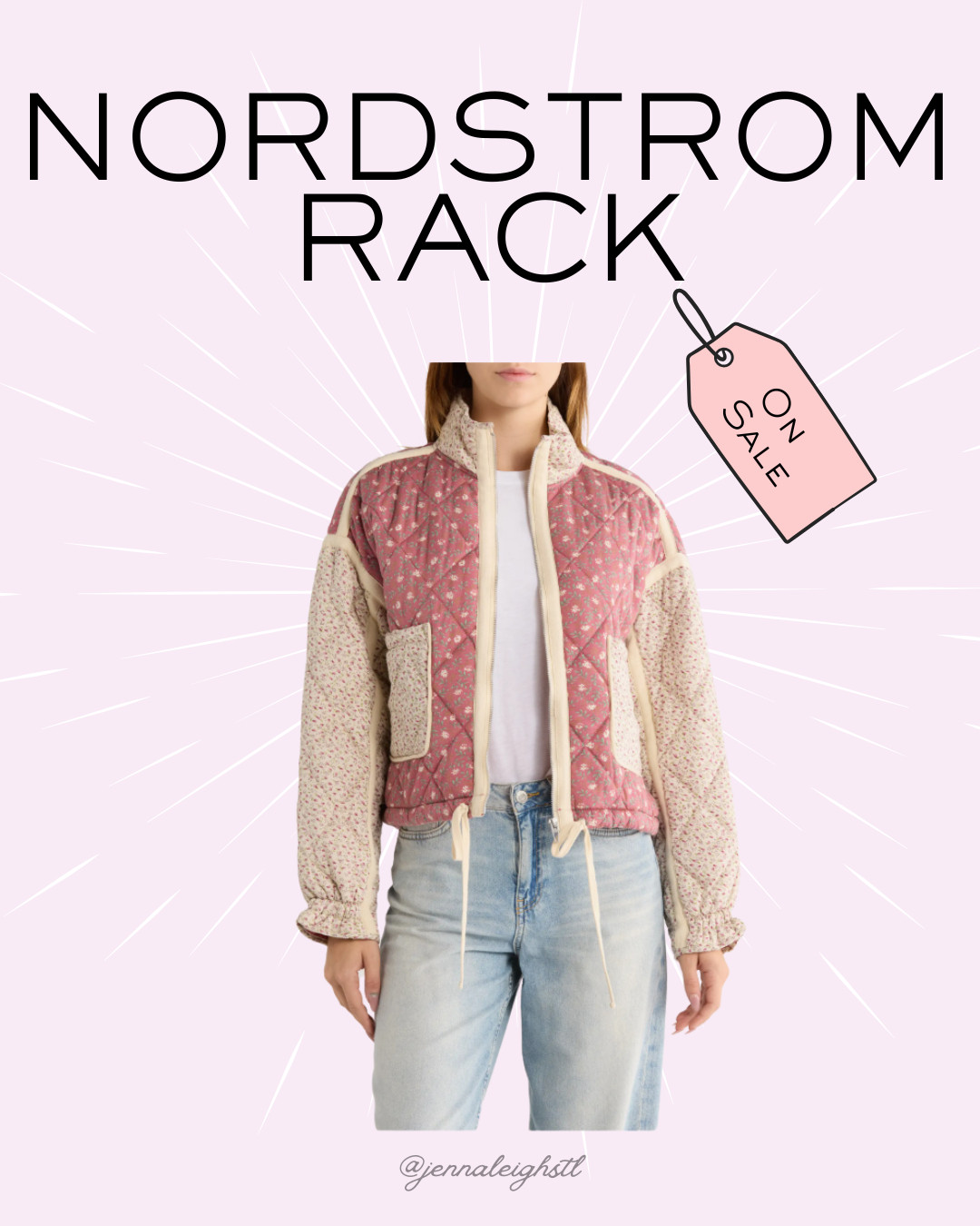 Bloom Bash Quilted Bomber Jacket by BlankNYC is on sale at Nordstrom Rack. Such a good statement jacket. 

 #LTKSeasonal #LTKSaleAlert #LTKMidsize