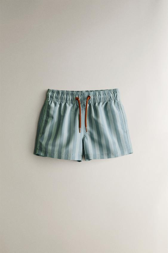 KIDS' STRIPED BEACH SWIMSUIT | Zara US