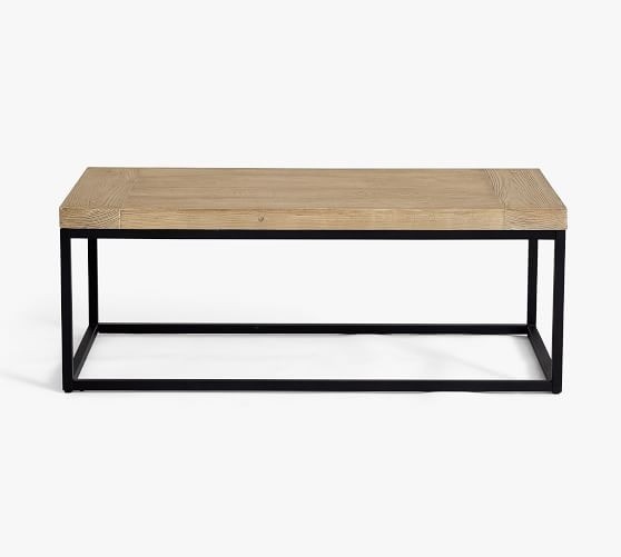 Malcolm Indoor/Outdoor 60" Rectangular Coffee Table | Pottery Barn (US)