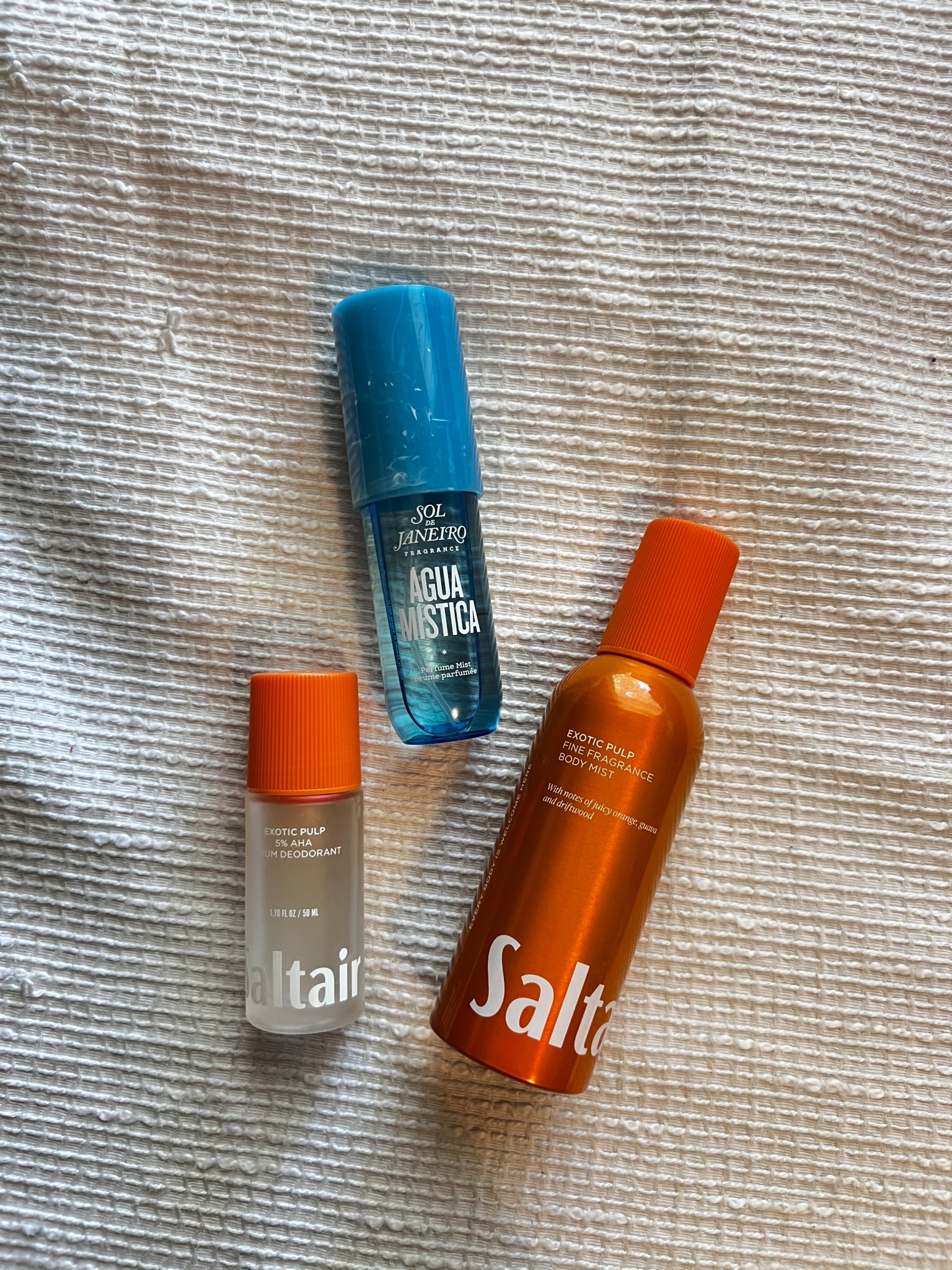 If you’re looking for the perfect citrusy fragrance combo for summer, Saltair Exotic Pulp and Sol de Janeiro Agua Mística body mists are a dream together. Exotic Pulp gives that juicy, tropical burst of citrus and creamy florals, while Agua Mística adds a fresh, oceanic twist with green tea and melon notes. Layered together, they smell clean, bright, and so refreshing—like vacation in a bottle!

Both are long-lasting for body mists and ideal for anyone who loves fruity perfumes, fresh citrus body sprays, and easy everyday fragrance layering. Shop this duo now on @liketoknow.it—your signature summer scent is waiting!

#SaltairExoticPulp #SoldeJaneiroAguaMistica #citrusfragrance #summerperfume #bodymists #fragrancecombo #fragrancelayering #LTKbeauty #LTKfragrance #perfumetok #cleanbeauty #freshperfume #fruityperfume


#LTKFindsUnder50 #LTKMens #LTKBeauty