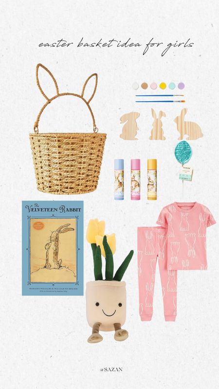 Easter basket idea for girls 

#LTKfamily #LTKkids #LTKSeasonal