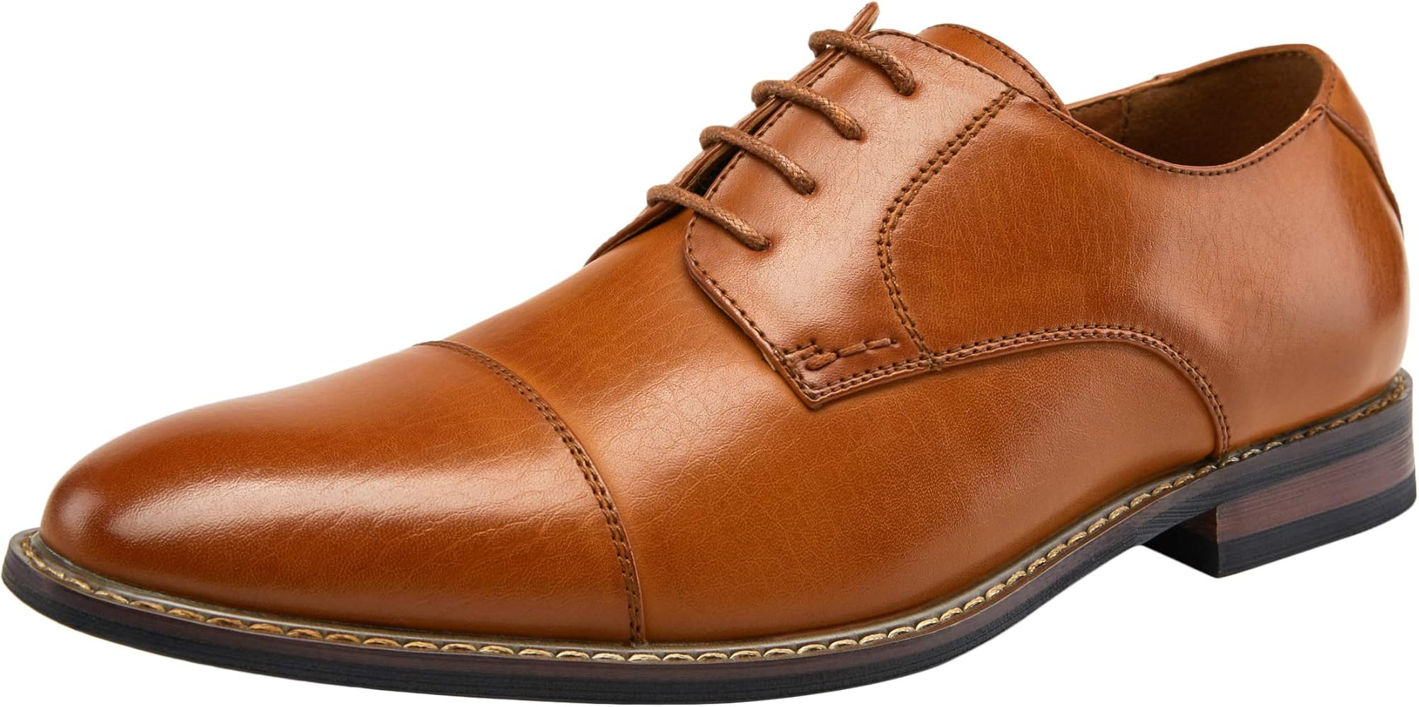 Jousen Men's Dress Shoes Classic Mens Oxfords Formal Business Shoes Modern Derby Oxford | Amazon (US)