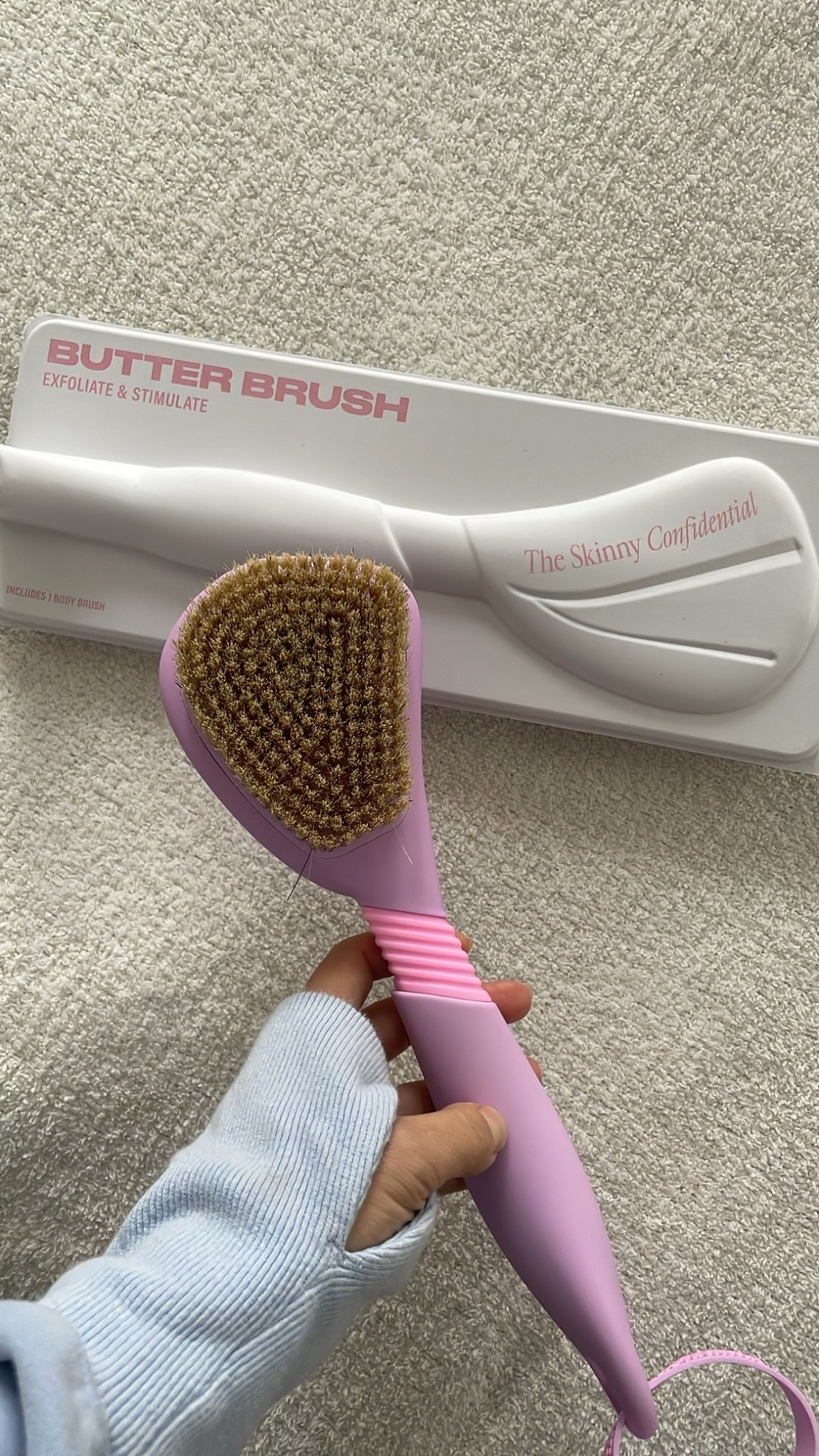 Skinny Confidential Butter Dry Body Brush - Pink

#LTKBeauty #LTKSaleAlert #LTKGiftGuide