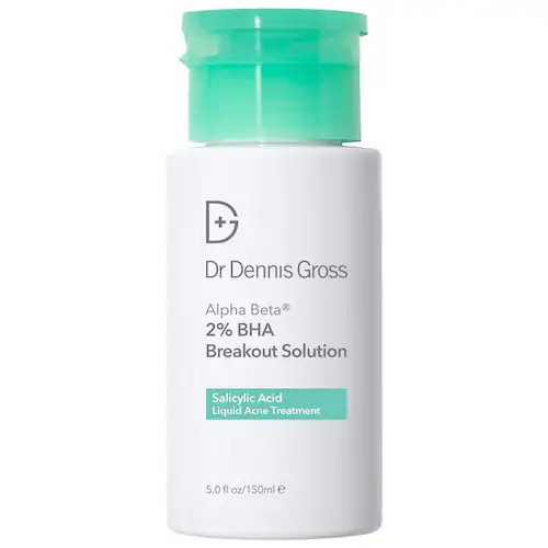 Dr. Dennis Gross Skincare Alpha Beta® 2% BHA + Breakout Solution | Sephora (US)