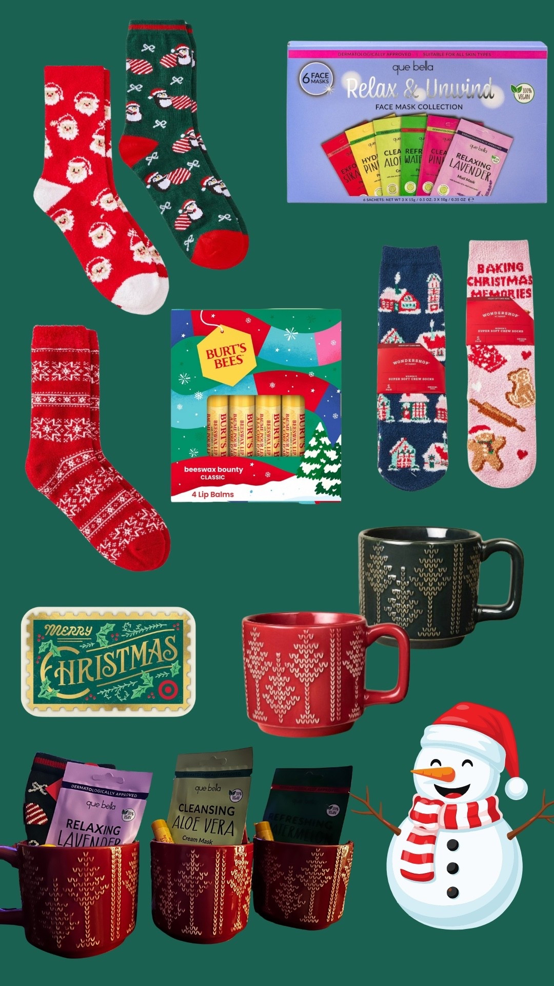 Need a small gift idea for a teacher, larger group friend exchange, etc? Target has ADORABLE winter mugs and the softest socks! Linking som additional things you could add, but so many ways to personalize! #Targett

#LTKHoliday #LTKGiftGuide