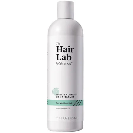 The Hair Lab Well-Balanced Conditioner with Coconut Oil for Medium Hair Sulfate & Paraben Free 11 oz. | Walmart (US)