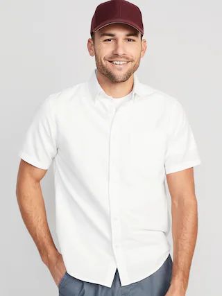 Regular-Fit Everyday Oxford Shirt for Men | Old Navy (US)