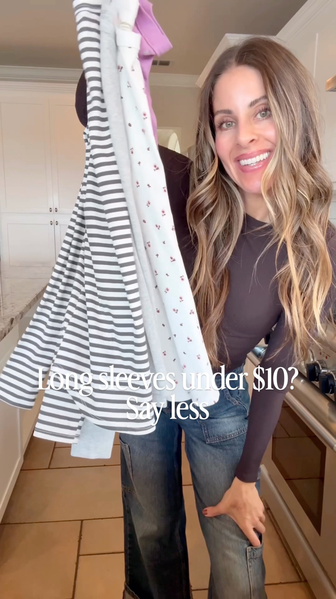Walmart long sleeve tees under $10! These are all so so good, you will not believe they are Walmart. Walmart style Walmart outfits Walmart deals casual style. 

Follow my LTK @happilynataliexo on the @shop.LTK app to view this post and get my exclusive app-only content!

#liketkit 
@shop.ltk
https://liketk.it/5zkyU

#LTKOver40 #LTKPetite #LTKSaleAlert