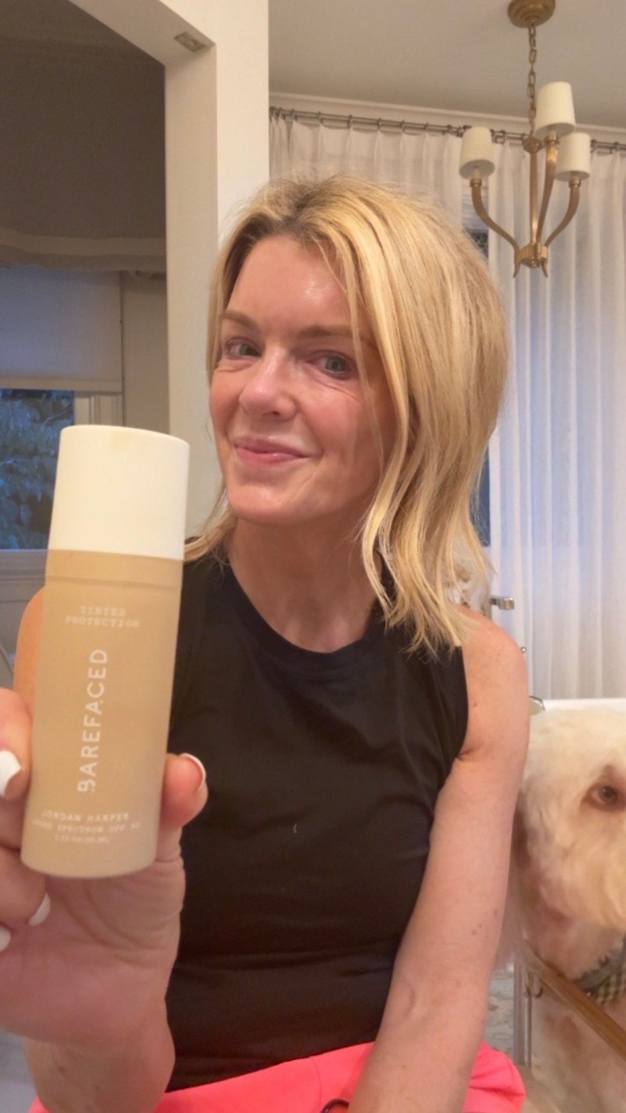 I love that it has SPF 50. Since it's tinted, it's what I wear to add a touch of color with SPF when I work out.

It’s not what I reach for as my everyday makeup look, but it’s perfect for days when I want light coverage with built-in sun protection.