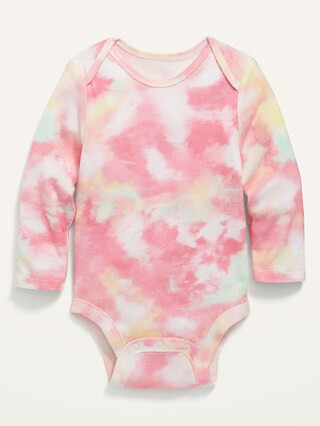 Unisex Printed Long-Sleeve Bodysuit for Baby | Old Navy (US)