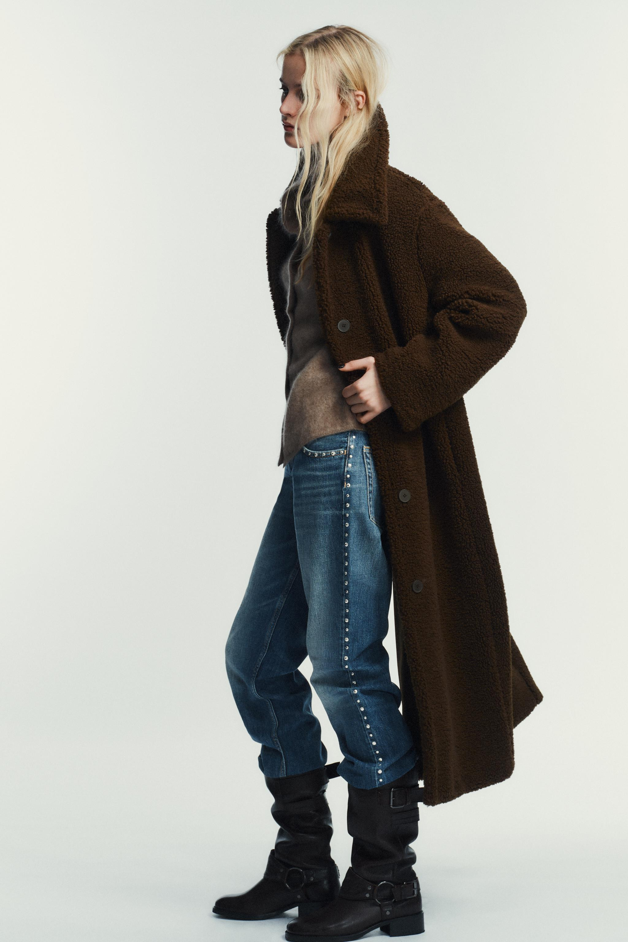 FLEECE COAT | Zara US