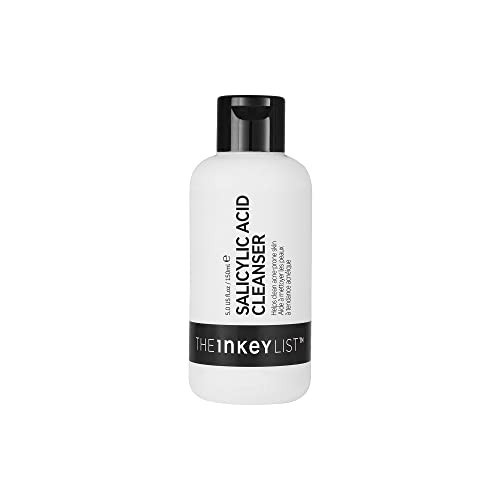 The INKEY List Salicylic Acid Cleanser, Face Wash for Blemishes, Blackheads, Oily Skin and Breakouts, Non-Drying Facial Cleanser Safe for All Skin Types, 5.0 fl oz | Amazon (US)