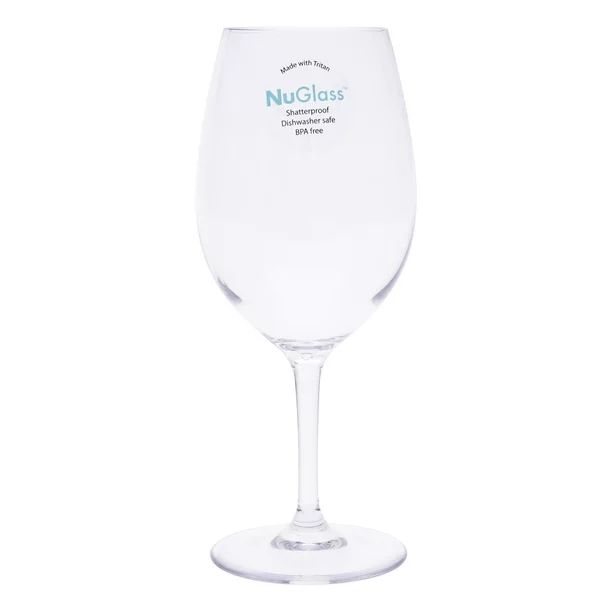 Better Homes & Gardens 20-Ounce Tritan Nuglass Stemmed Wine Glass, Clear | Walmart (US)