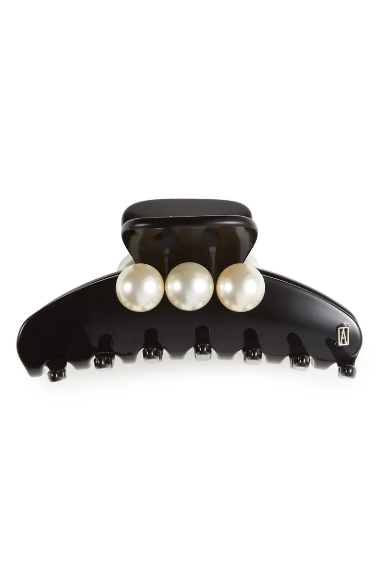 Imitation Pearl Embellished Hair Jaw Clip | Nordstrom | Nordstrom