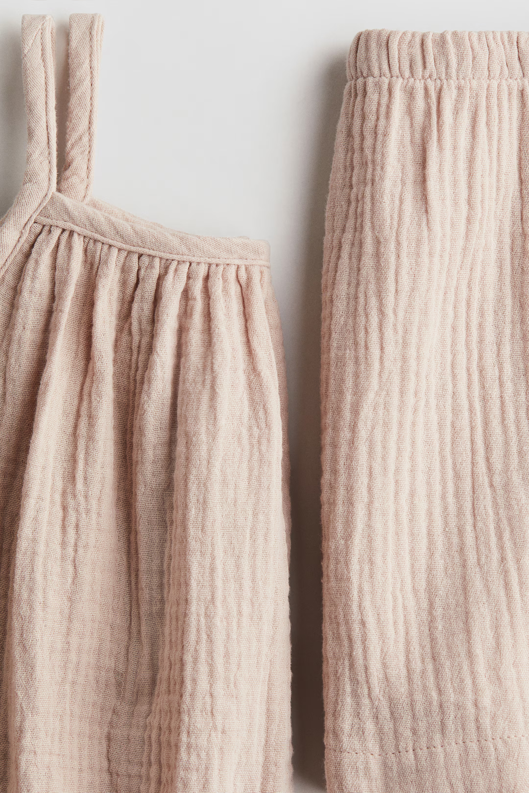 2-Piece Cotton Muslin Set | H&M (US + CA)