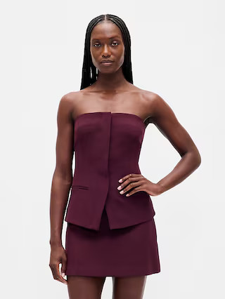 Strapless BiStretch Corset Top | Gap (US)