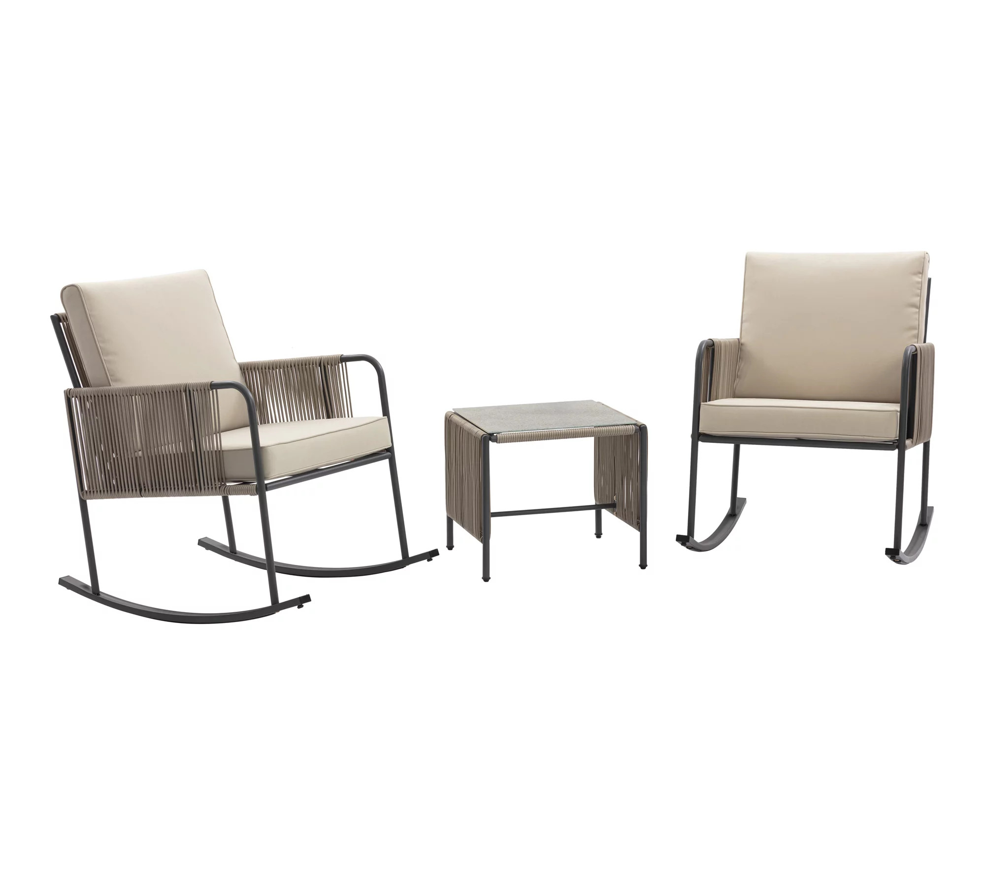 Make Your Selection: Teamson Home 3 Piece Rocking Chair ConversationSet | QVC