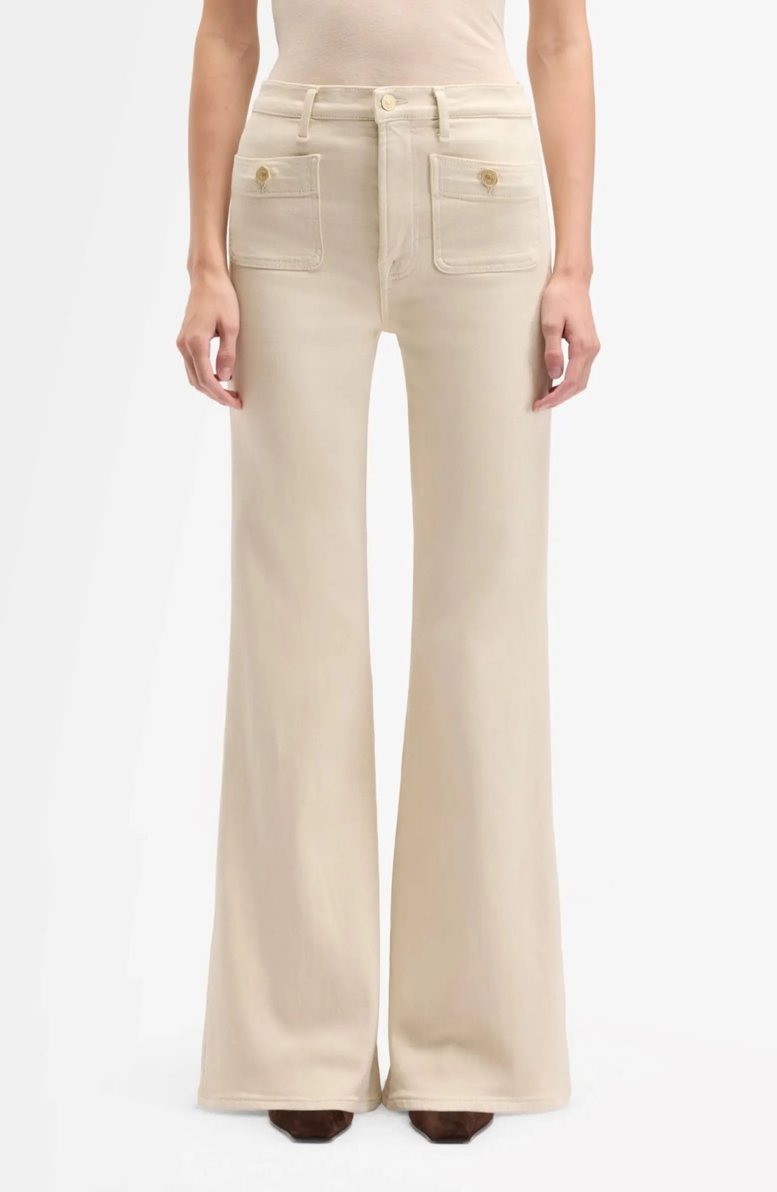 Modern Dojo Tailorless High Waist Flare Jeans | Nordstrom