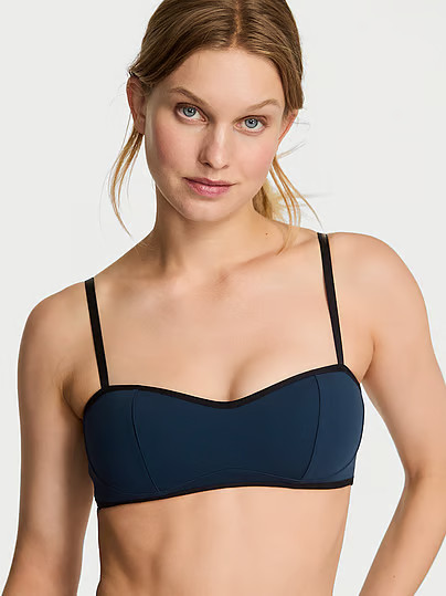 VSX Elevateâ¢ Tipped & Accented Balconette Sports Bra, Blue, XS - Women's Sport Bras - Victoria's Secret | Victoria's Secret (US / CA )