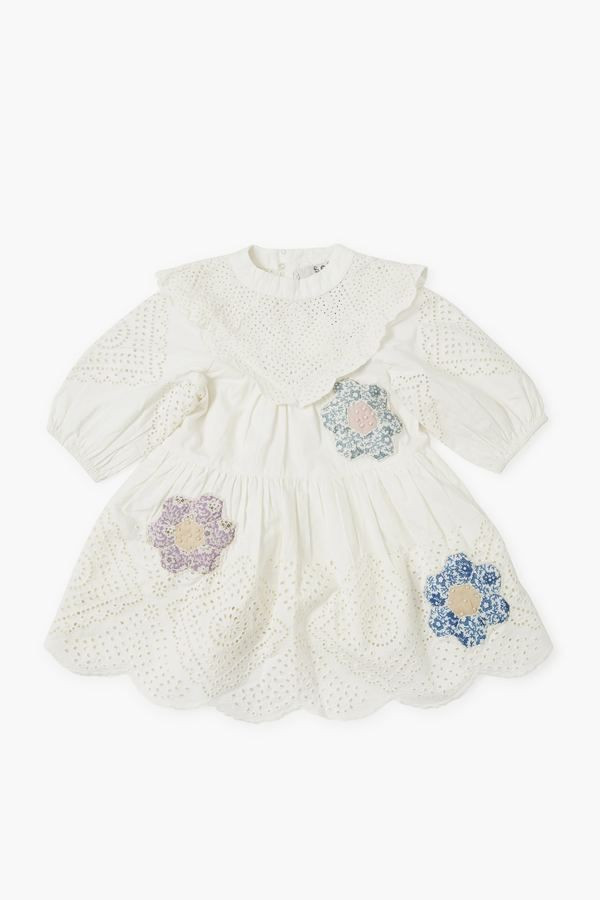 Violette Patch Puff Sleeve Dress | Tuckernuck (US)