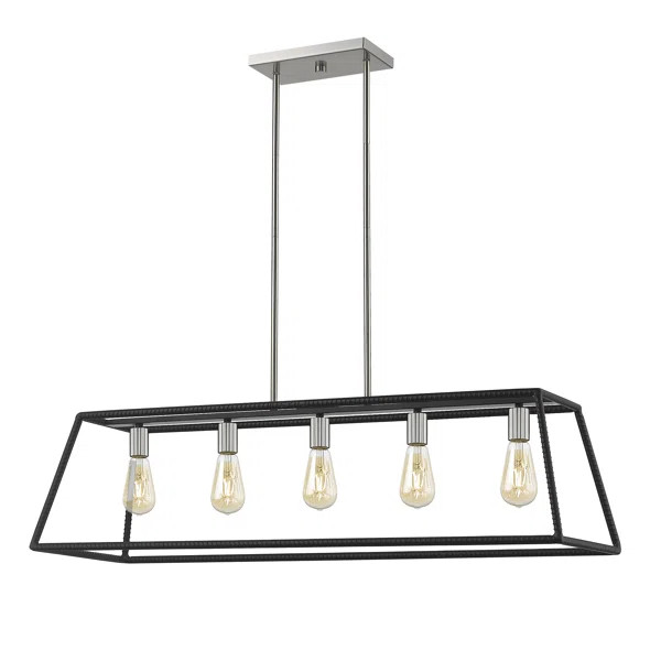 Hinerman 5 - Light Kitchen Island Linear Pendant | Wayfair North America