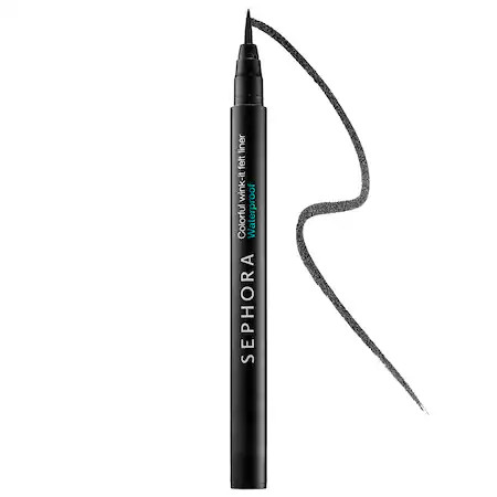 SEPHORA COLLECTION Colorful Wink-It Felt Liner Waterproof 01 Little Black Dress 0.019 oz/ 0.55 mL | Sephora (US)