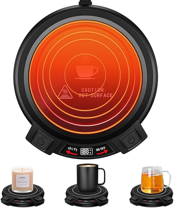 Coffee Mug Warmer for Desk-Smart Candle Warmer 8H Auto Shut Off,Coffee Cup Heater with Touch Tech... | Amazon (US)
