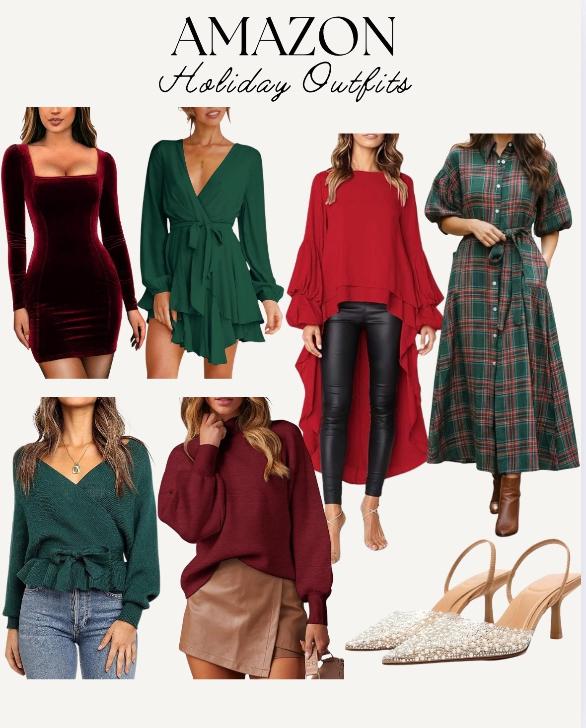 Amazon Holiday Outfits

#LTKSeasonal #LTKHoliday #LTKootd