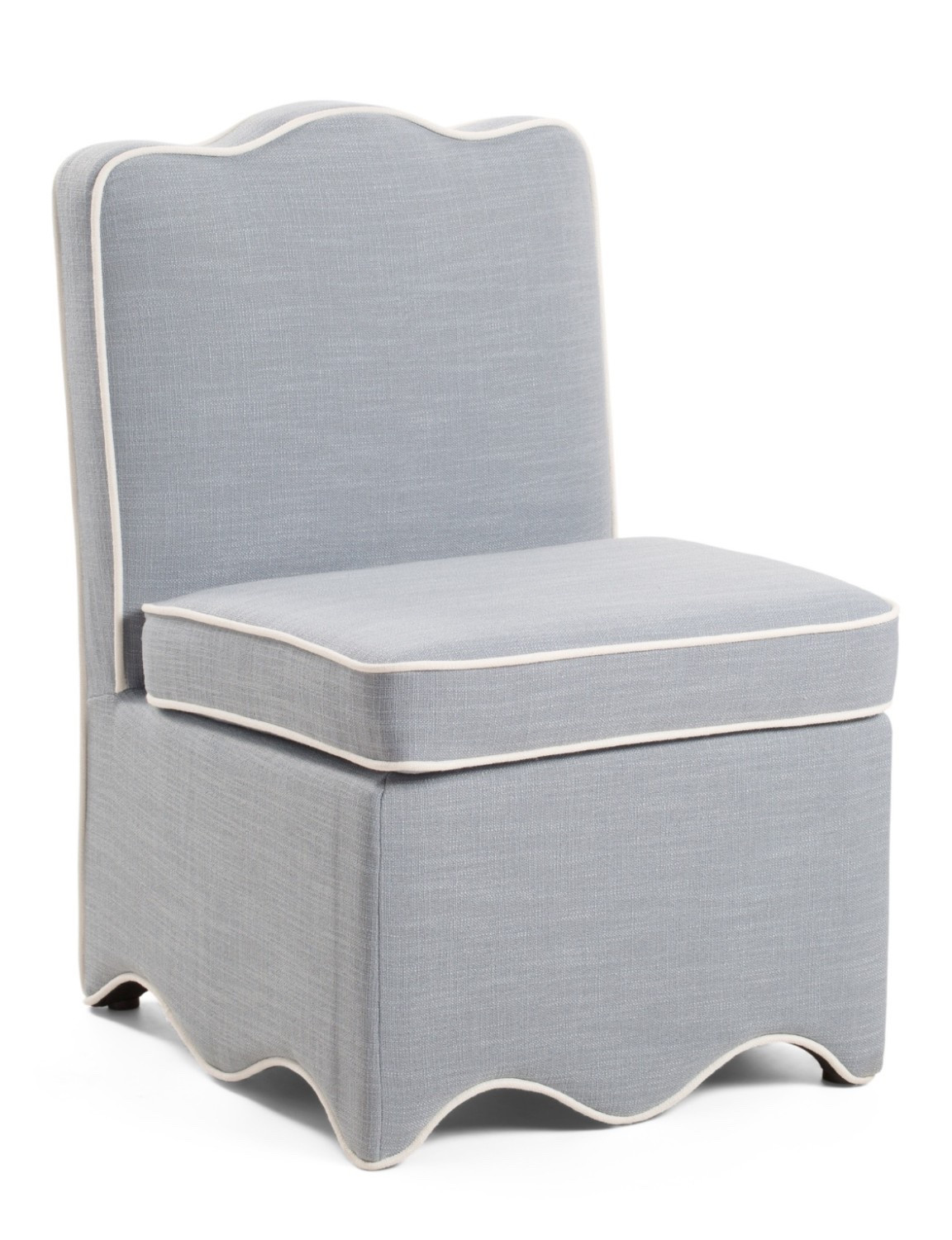 Lillian August scalloped blue chair
Marshall’s finds 
Tjmaxx finds
Dining room chairs
Accent chair
Scalloped chair 

#LTKHome #LTKOver40 #LTKSaleAlert