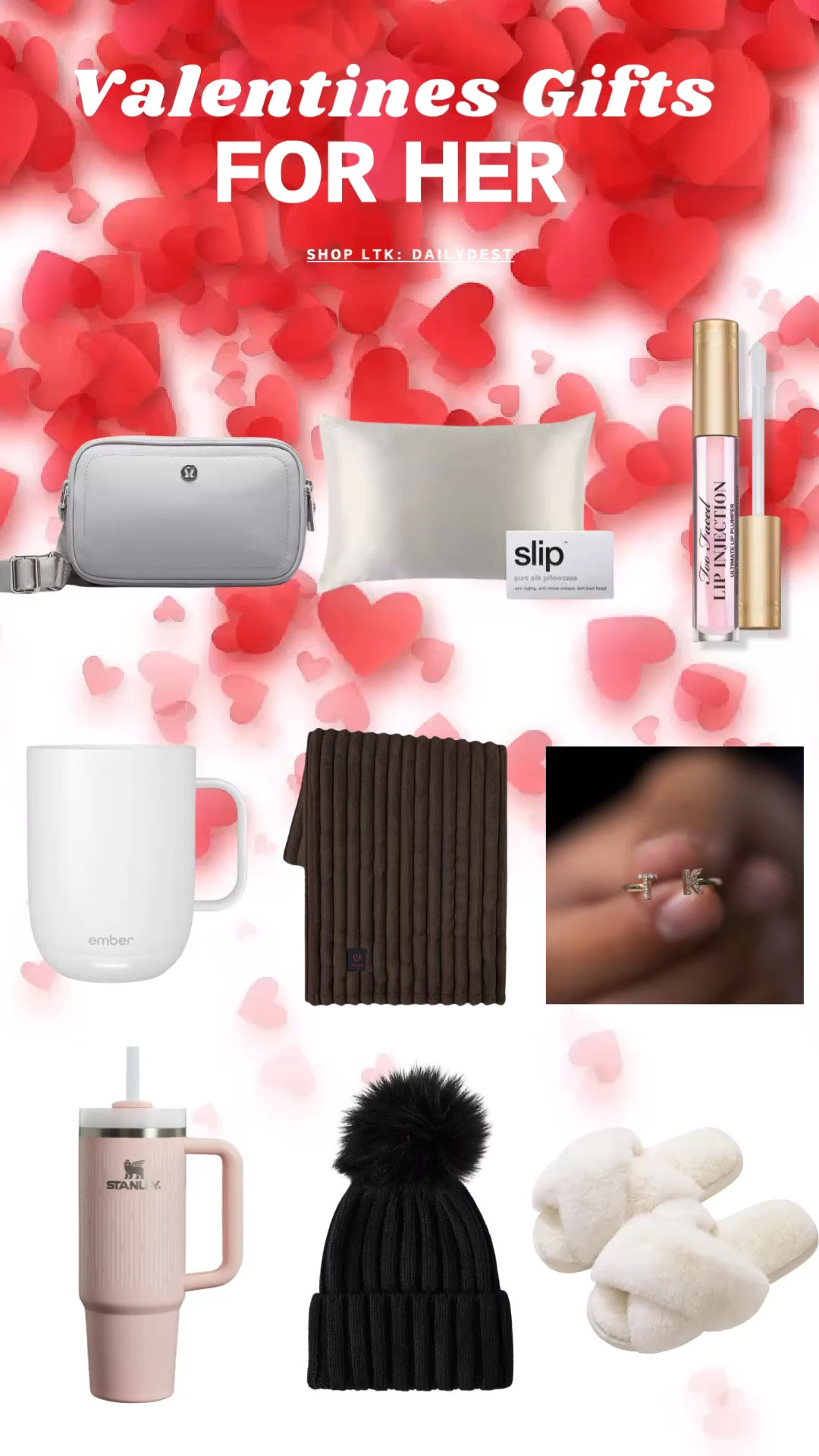 Valentine’s Day gift guide for her! #ltkgiftguide #ltkvalentinesday #ltkgiftsforher 

#LTKVideo #LTKSeasonal #LTKGiftGuide